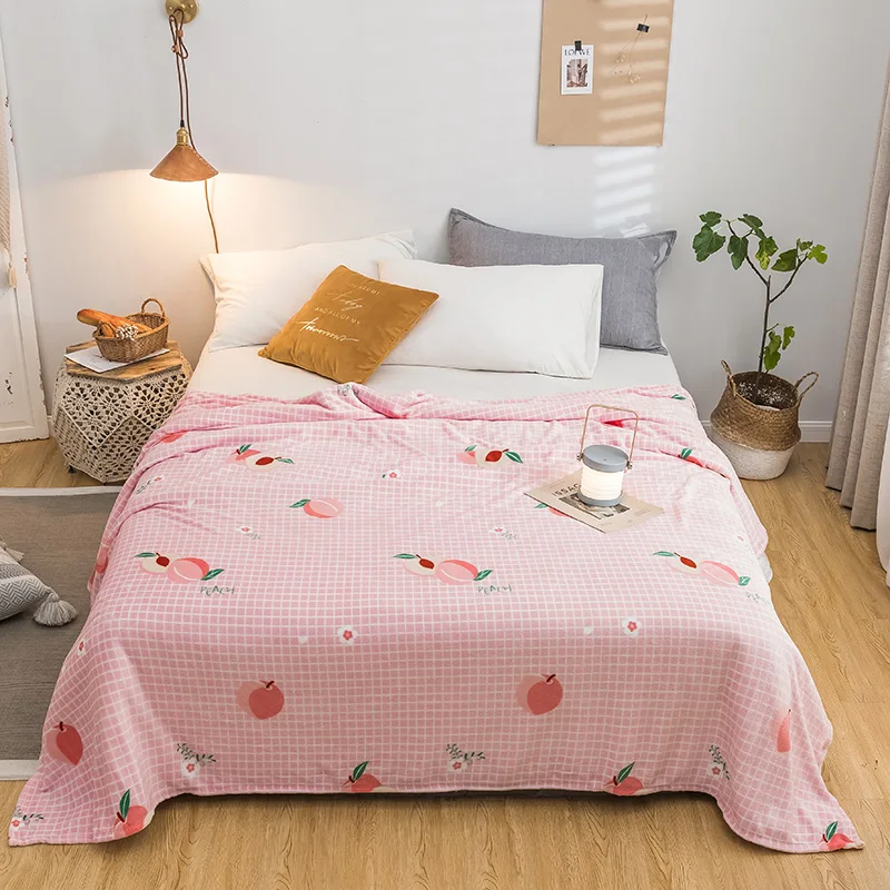 peach coverlet