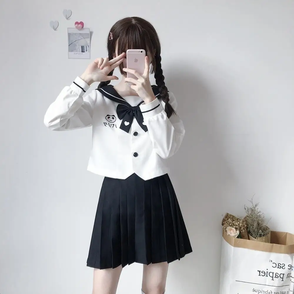 Japanese Korea School Uniforms Suit Coat Students School Dress Coat
