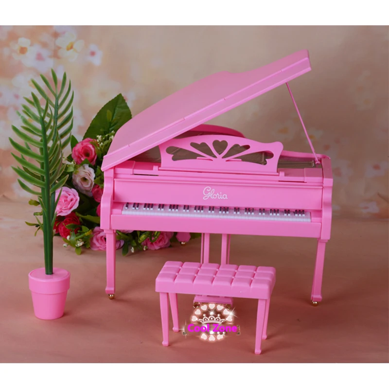 barbie piano set