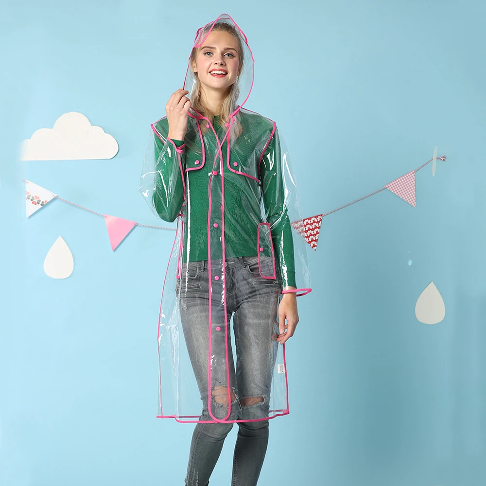 CUSTOM FASHION WOMEN TRANSPARENT EVA 