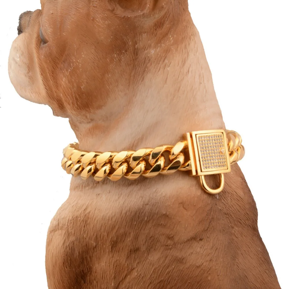 dog training choke chain collar