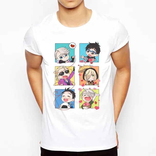 Comprar Tops & tees | Anime T shirt men t shirt fashion yuri on 