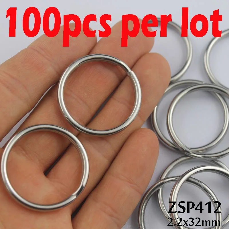 300Pcs Key Chain Rings Kit, 100Pcs Keychain Rings with Chain and 100Pcs  Jump Rin