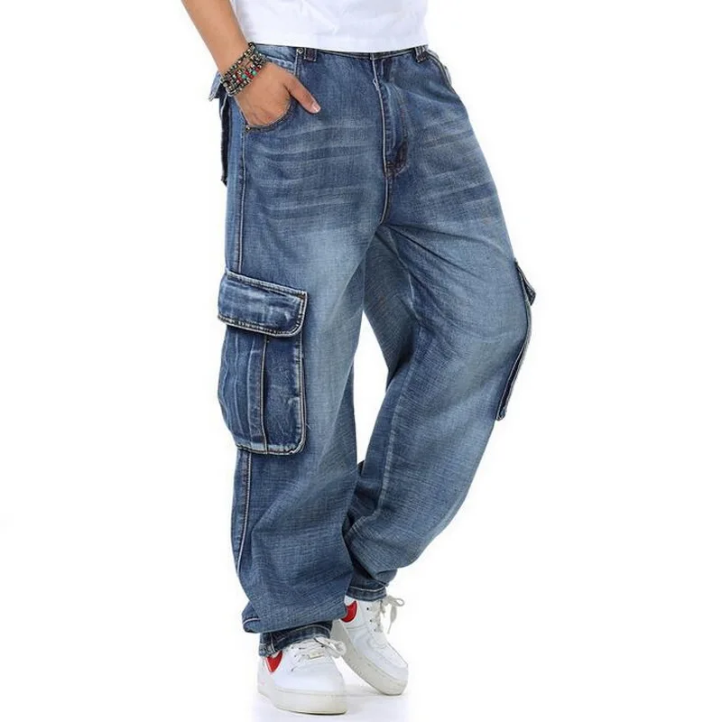 baggy cargo jeans mens