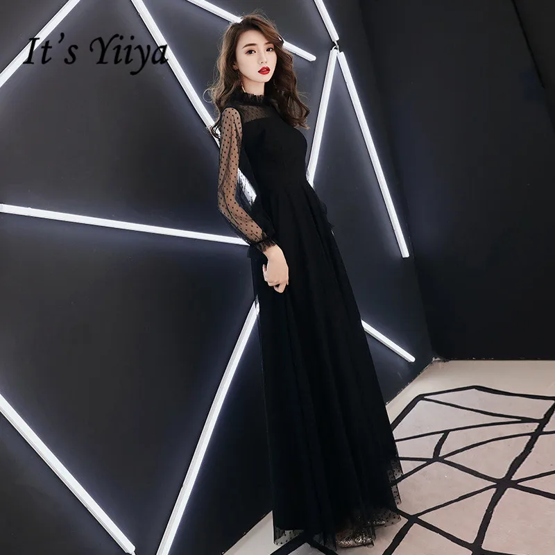 It's YiiYa Evening Dress Fashion Dot 