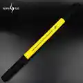 Ignite Short straight stick Combat confrontation Yellow black sponge stick Safe martial arts short stick Foam wand 60cm preview-3