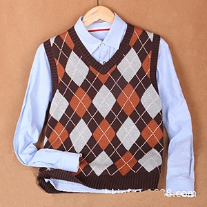 קנו סריגים | Argyle Pattern Design V 