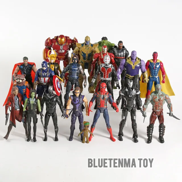 avengers full set toys