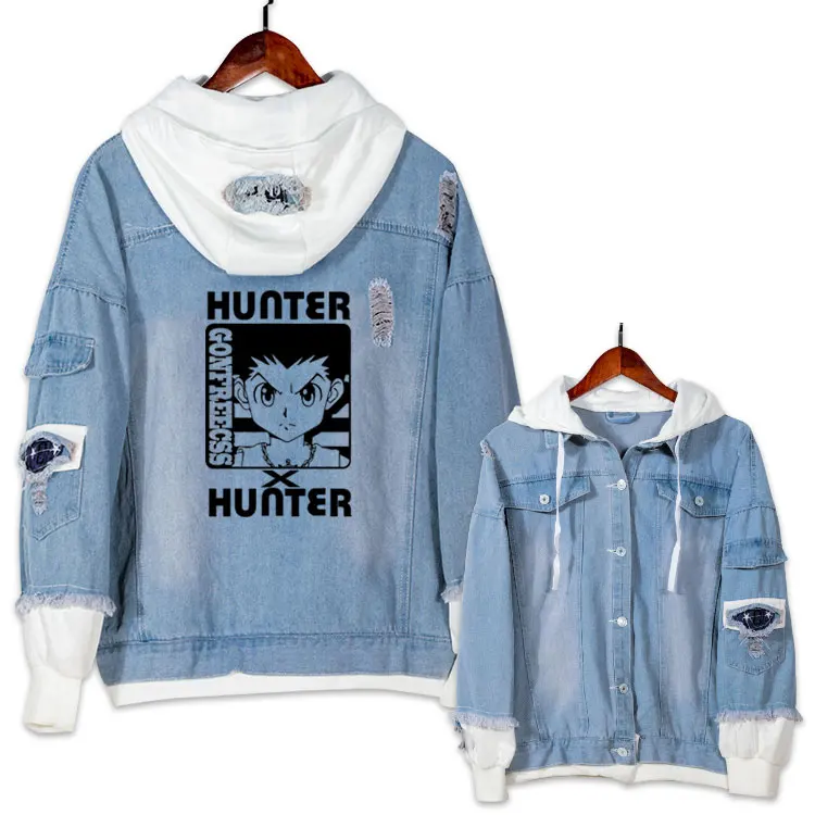 Anime HUNTER HUNTER Casual Jacket Jeans 