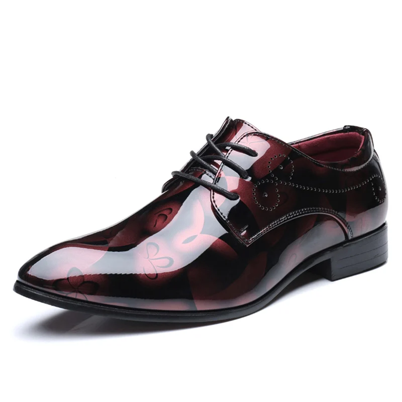 Patent Leather Oxford Shoes 