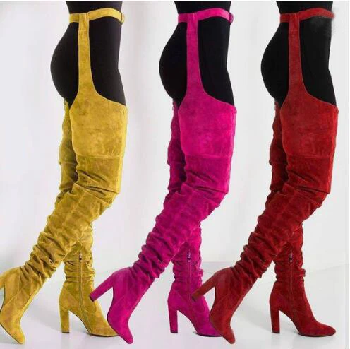 popular thigh high boots