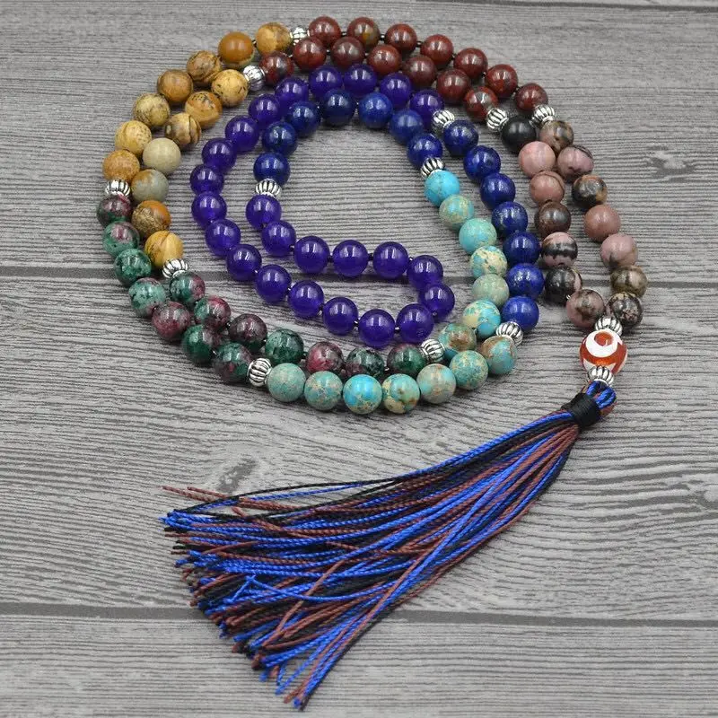 Yoga necklace with tassel Clearance