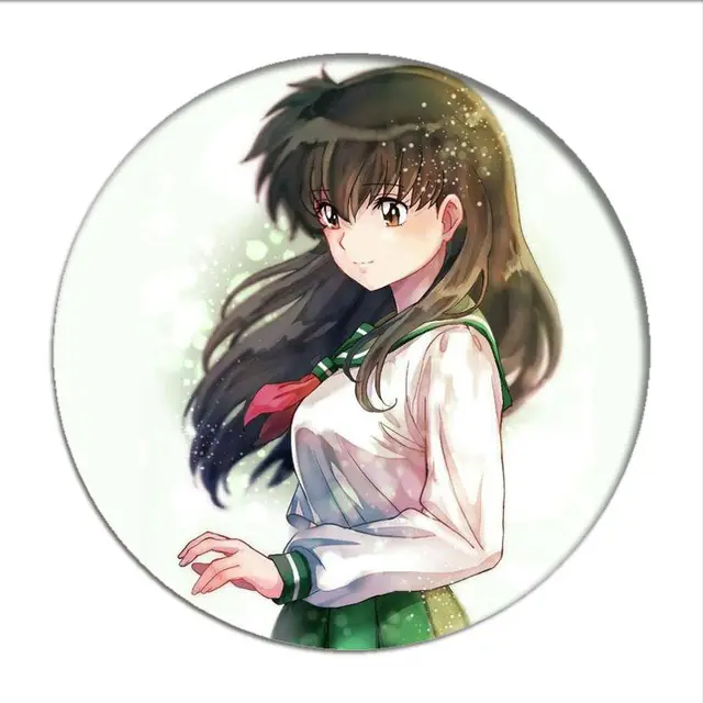 Hanyou no Yashahime Moroha Rin InuYasha Higurashi Towa Badge Brooch anchor  Peripherals Pin Anime Backpack Decoration - AliExpress