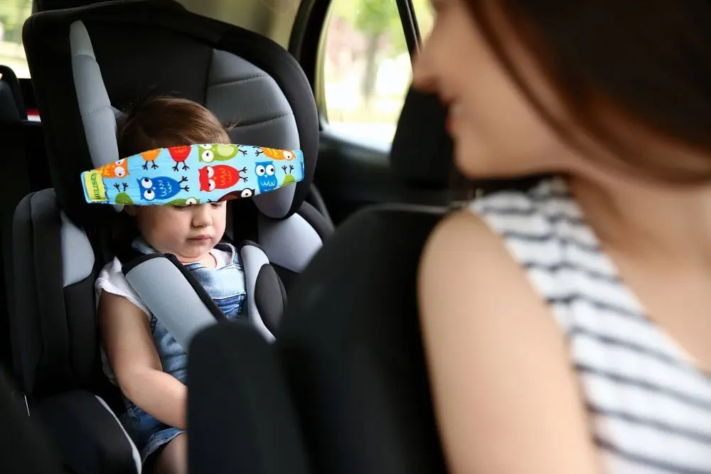 Child Baby Car Safety Seat Head Support Children Belt