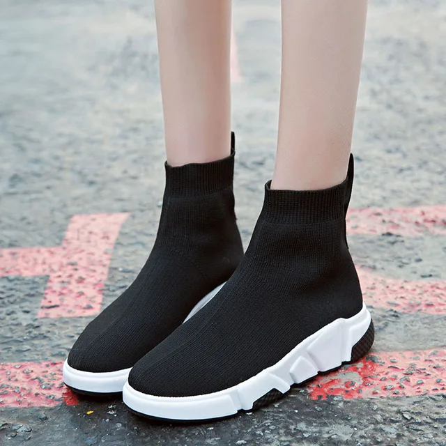 flat sock booties