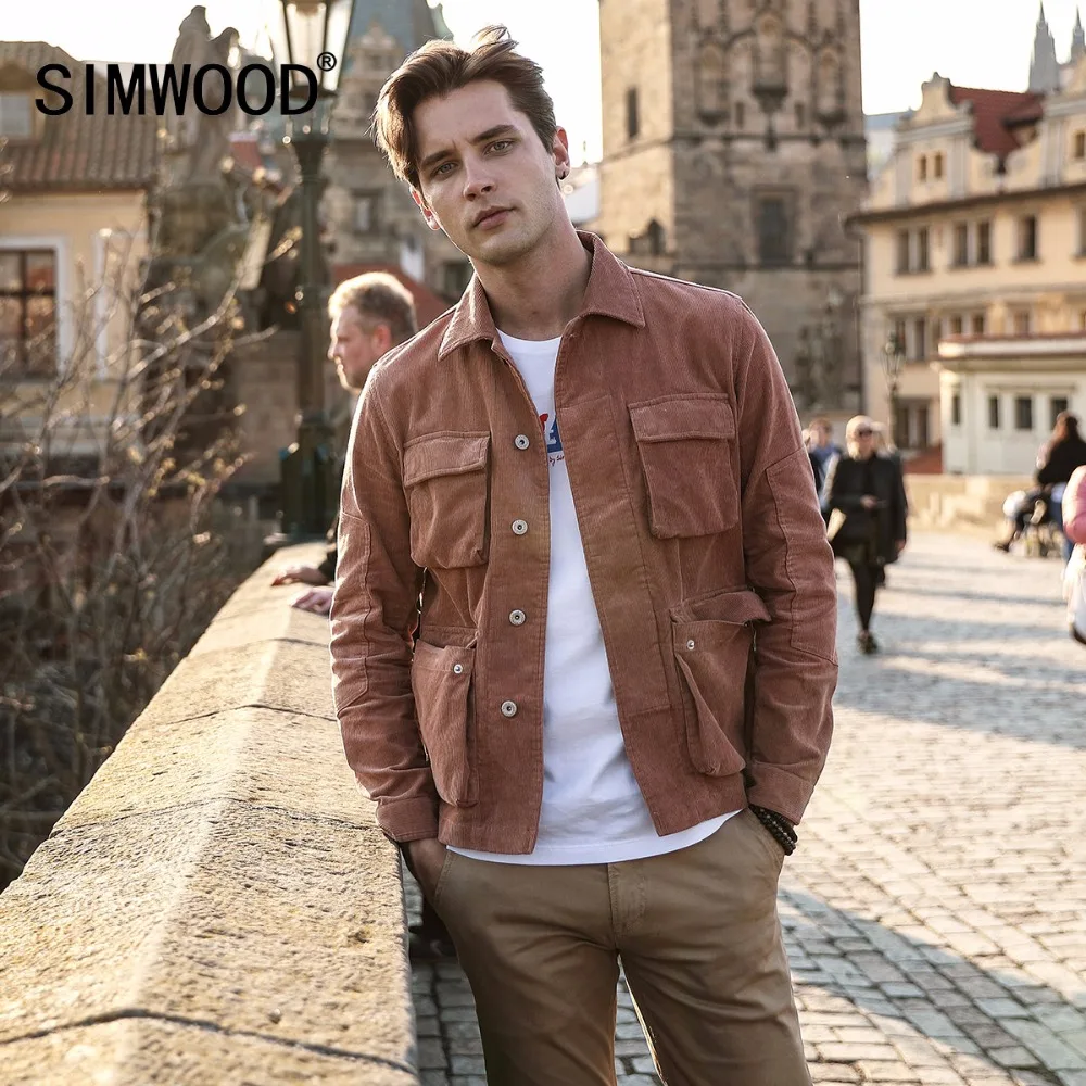 Pure Cotton Male Outwear Basic Clothing 
