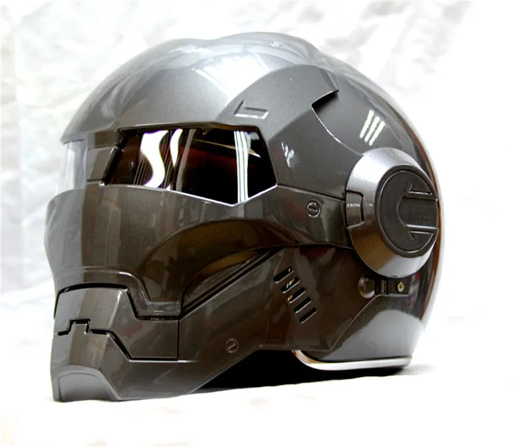 masei iron man motorcycle helmet