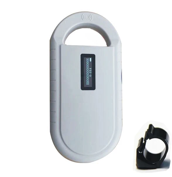 ISO11785/84 FDX-B Pet Microchip Scanner, Animal RFID Tag Reader dog reader Low Frequency Handheld RFID Reader with animal chip-animated-img