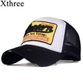 [xthree]כובע סנאפבק קיץ כובע בייסבול כובע רשת כובע זול כובע עצם קסקט לגברים נשים גוראס מזדמנים