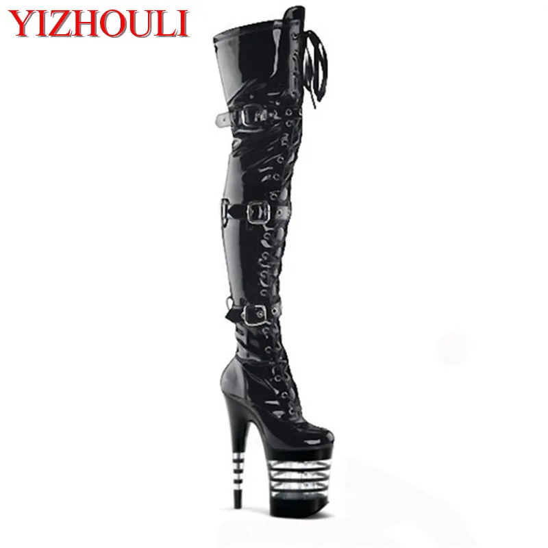 8 inch thigh high boots