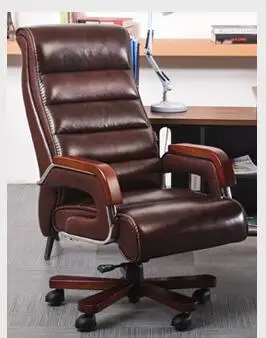 leather rolling chair