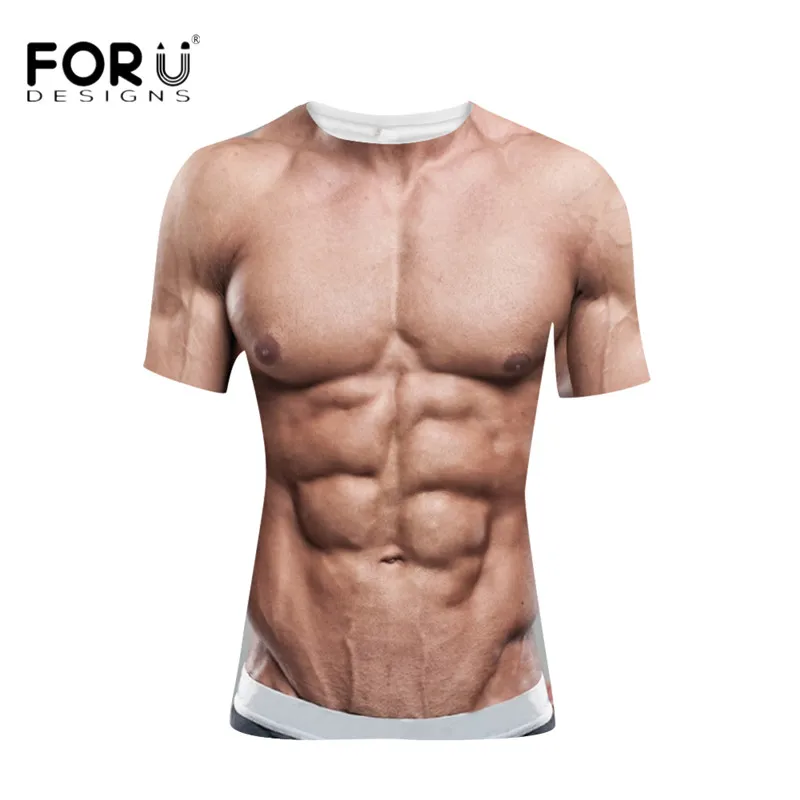 FORUDESIGNS Vivid 3D Muscle Print Brand 