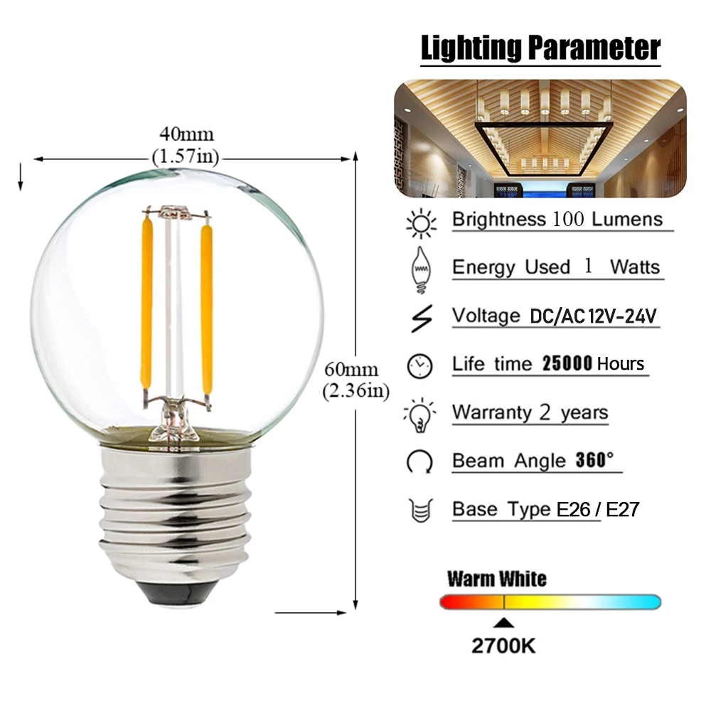 120v led strobe light