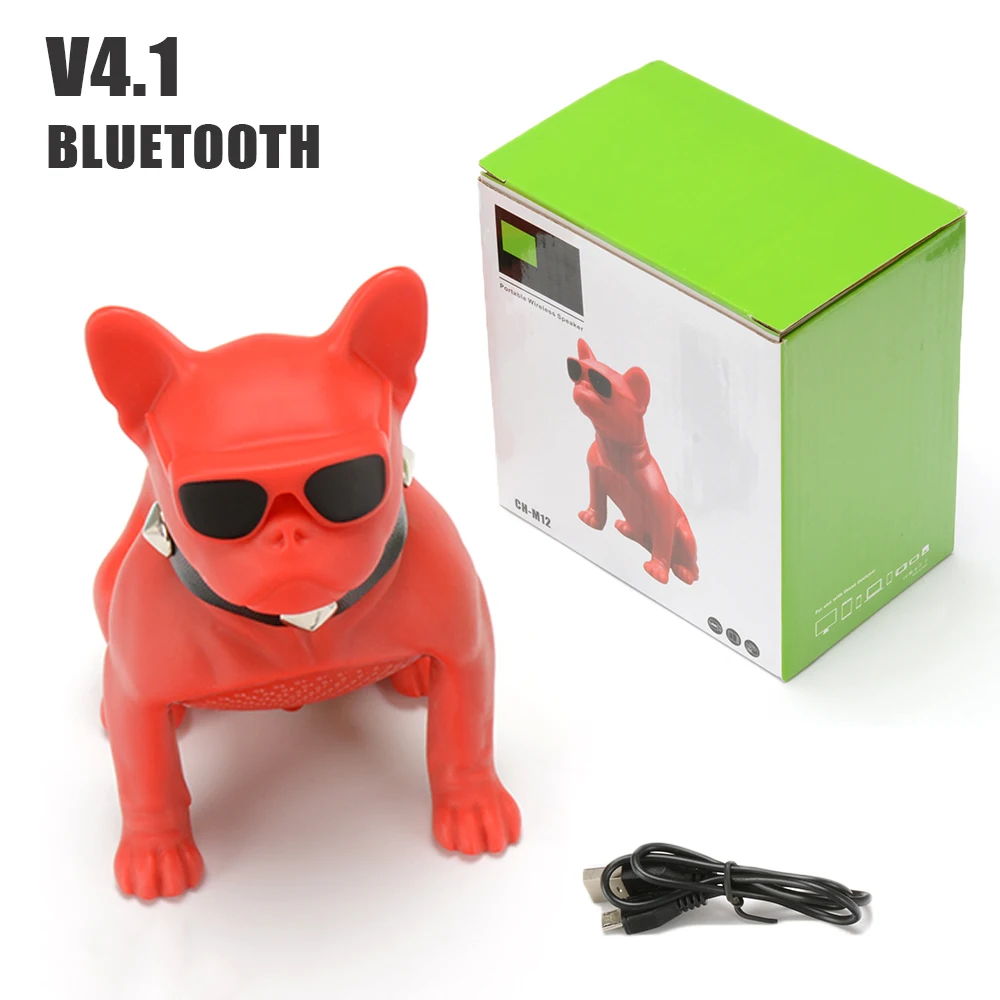 red bulldog speaker