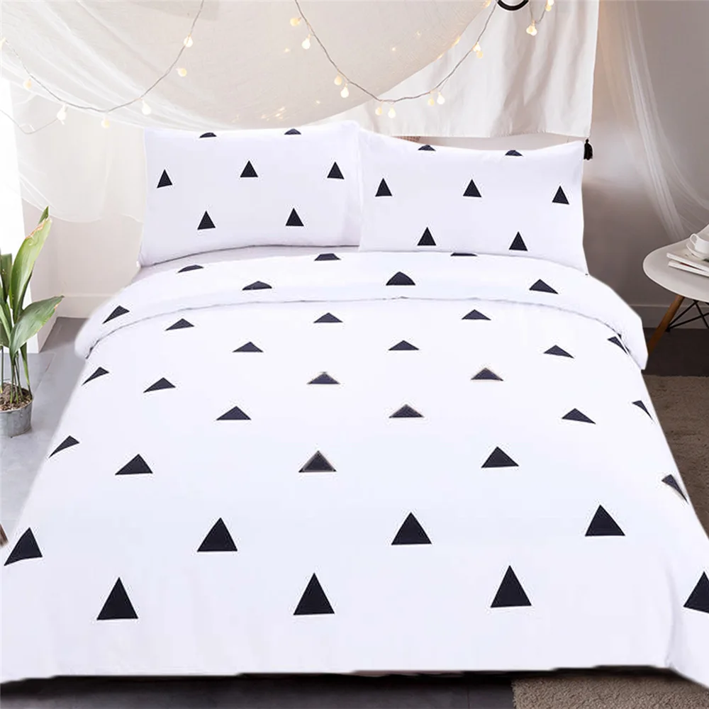 white duvet bedding set