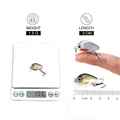 TREHOOK 5pcs 1.5g 3cm Mini Wobblers/Crankbait Fishing Lure Artificial Bait Hard Floating Wobbler for Fish Bass Fishing Tackle preview-4