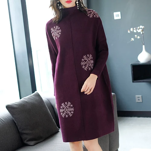 Αγορά Φορέματα  2018 New Autumn Winter Knitted Casual Dress