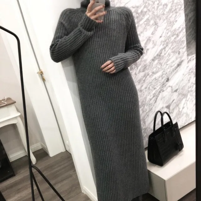 קנו שמלות | Women Winter Knit Dresses 