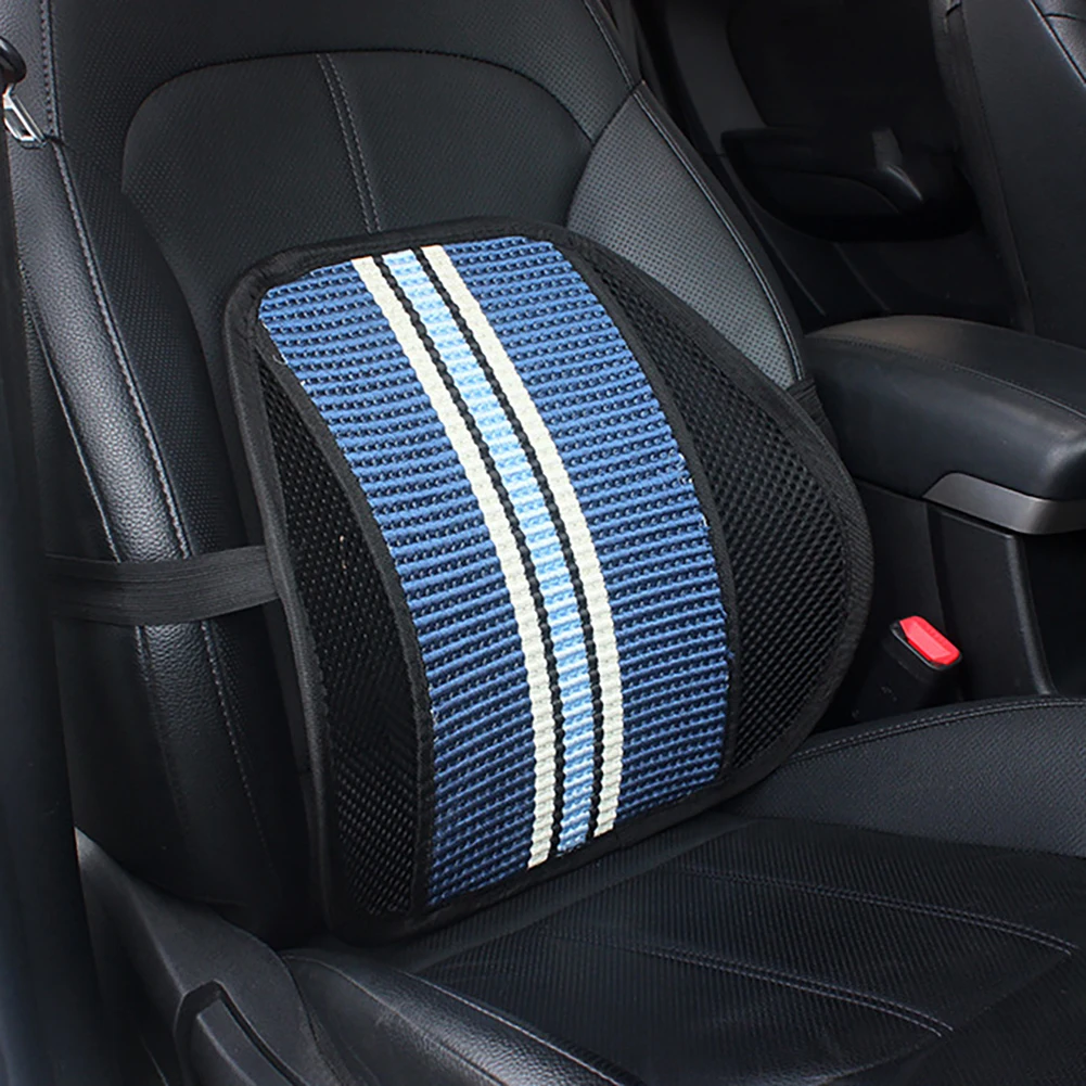 mesh lumbar support for car