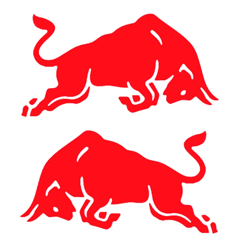 Motorcycle Red Bull Stickers Logo Helmet Tank Decal