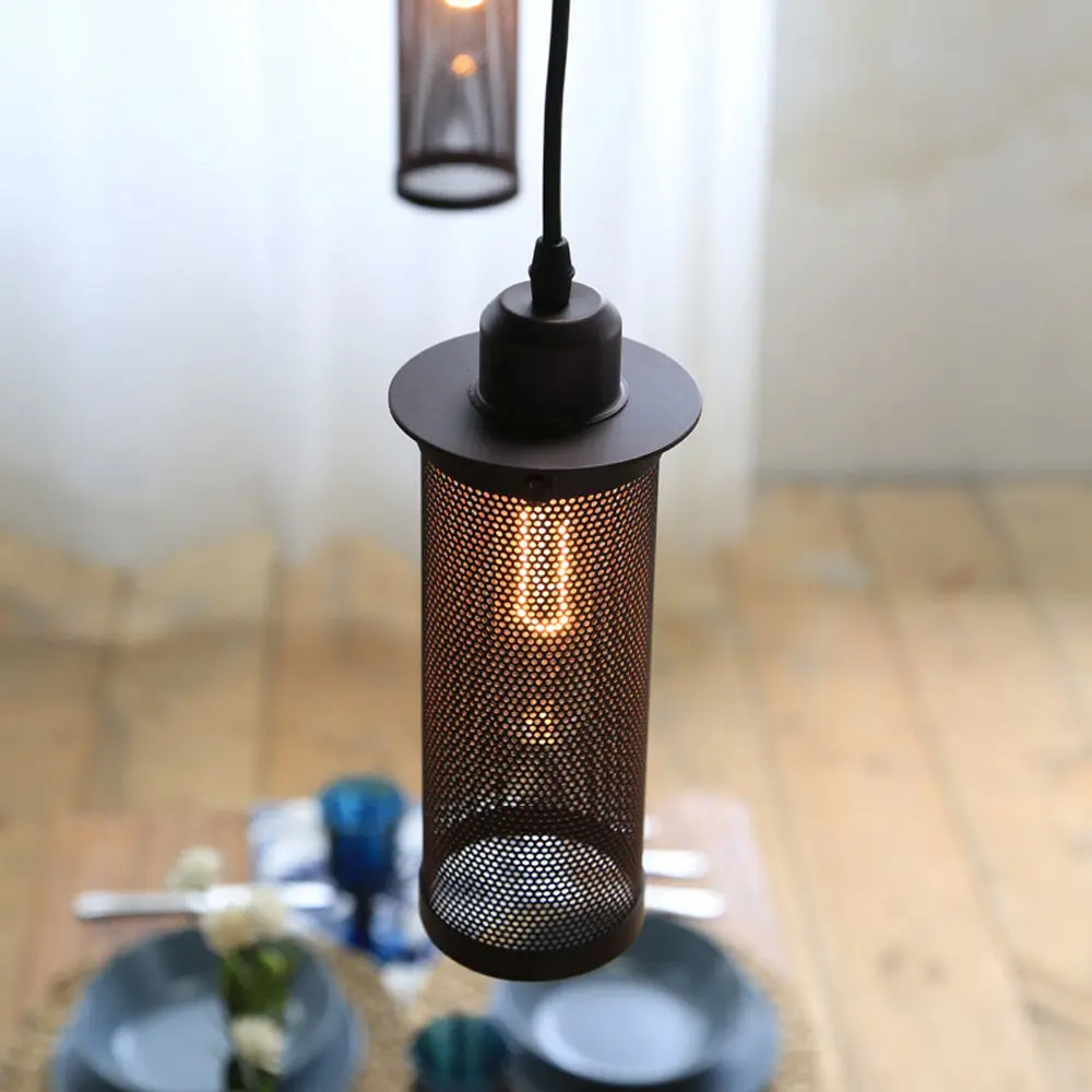 mesh pendant light shade