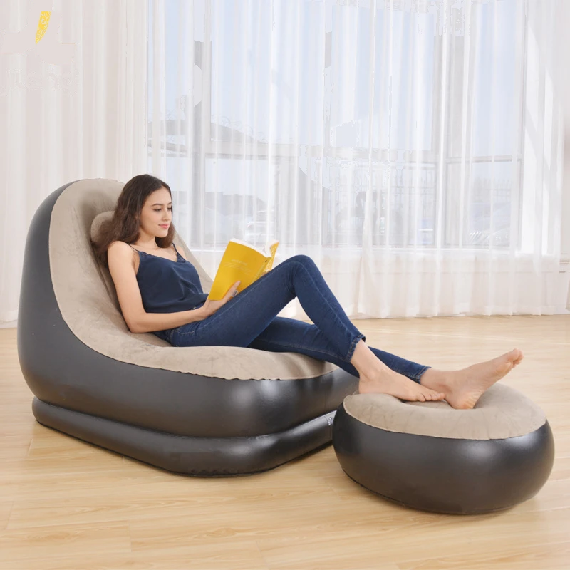 inflatable ottoman chair