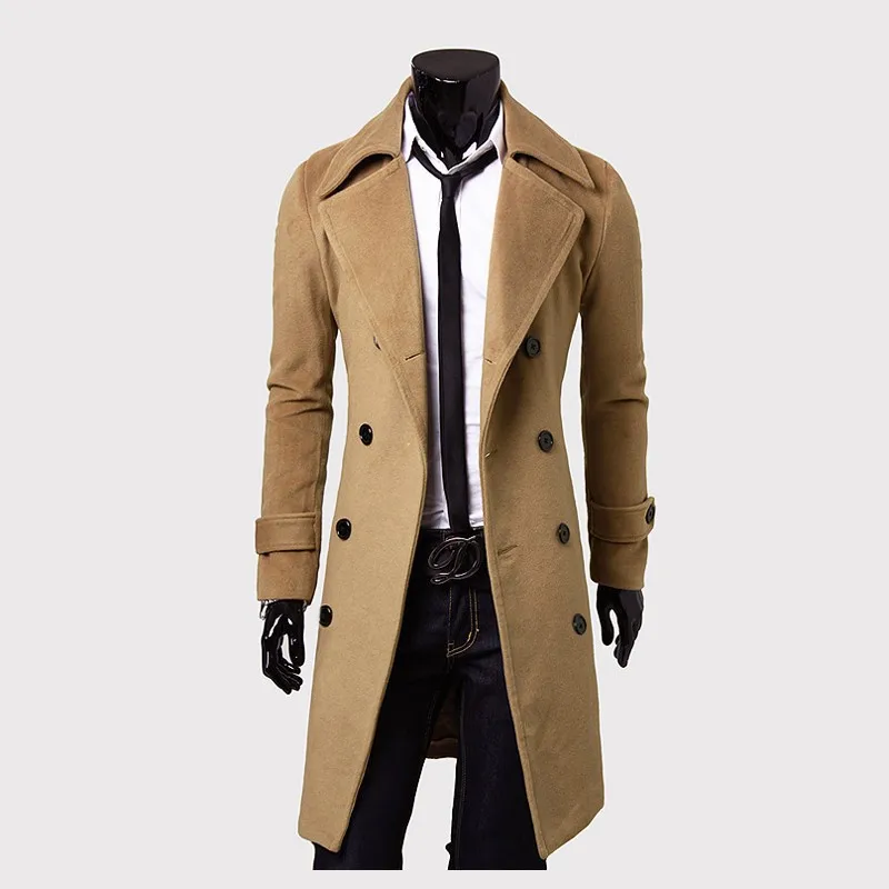 Mens Trench Coat 2019 New Fashion Men 