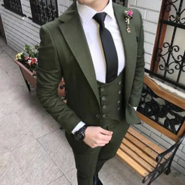 suit with green