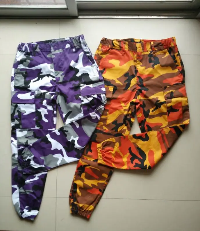 purple camo pants for men