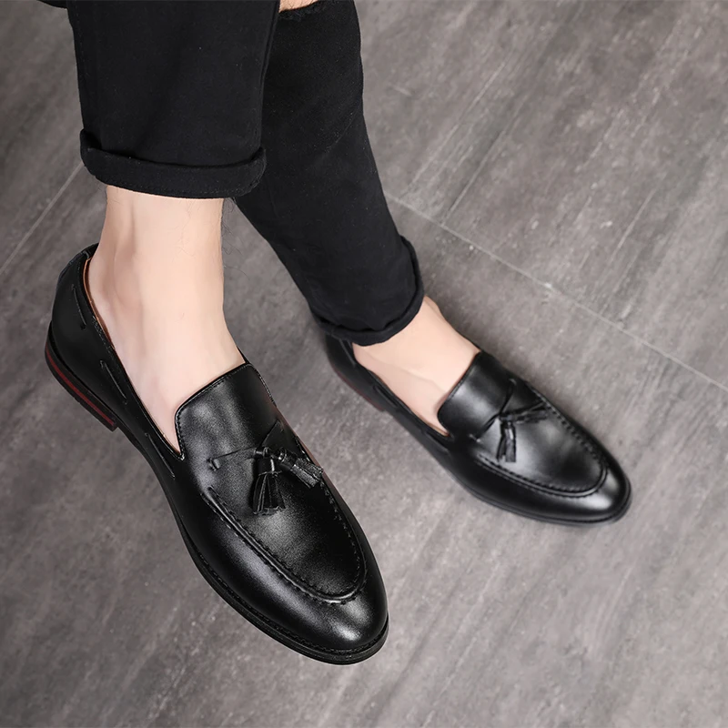 formal mens slip on shoes