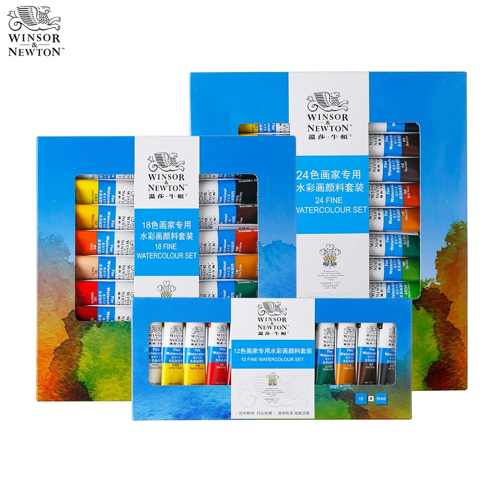 Winsor & Newton Cotman Watercolor Paint Set, 10/20 Colors, 5ml Tube Water  Color Painting Art Painting Supplies