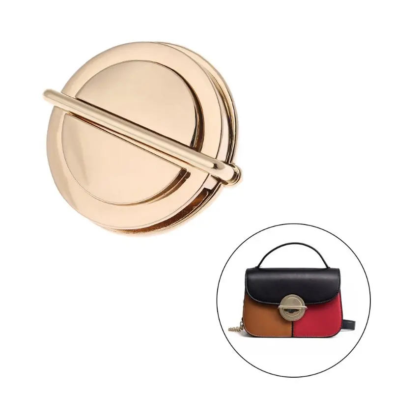 Shoulder Bag Turn Twist Lock Metal Buckle Handbags Accessories Snap Clasps  4.6cm