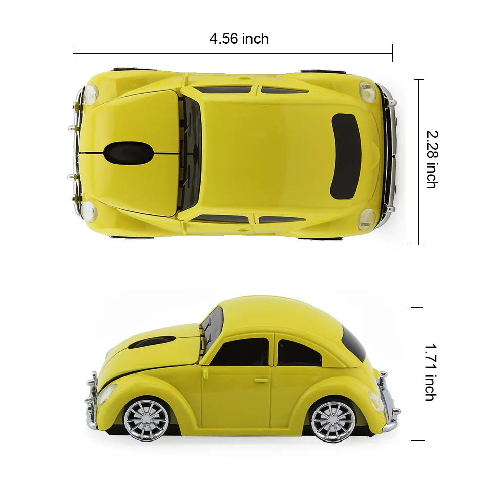 vw beetle mouse wireless