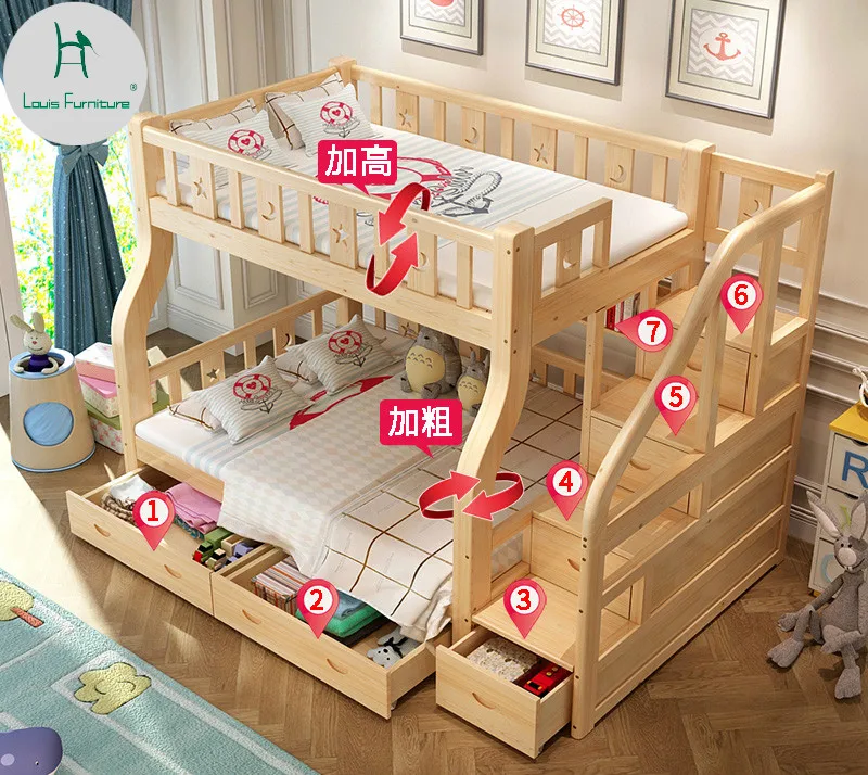 Louis fashion hot sale children's bed