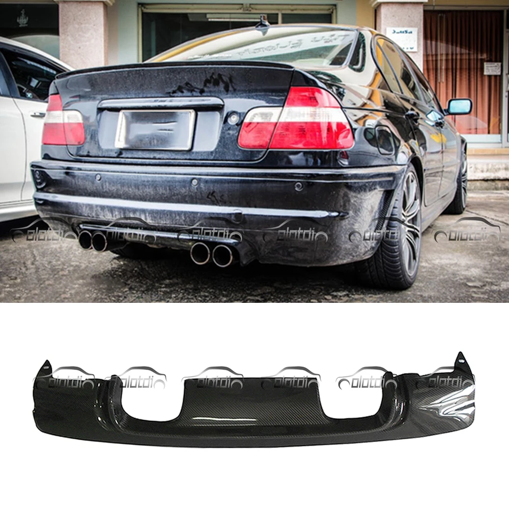 they Hoist Confuse Cumpără Piese de schimb auto | OLOTDI Car Styling Carbon Fiber Rear Spoiler  Lip Bumper Diffuser for BMW E46 M3 Auto Tuning Accessories