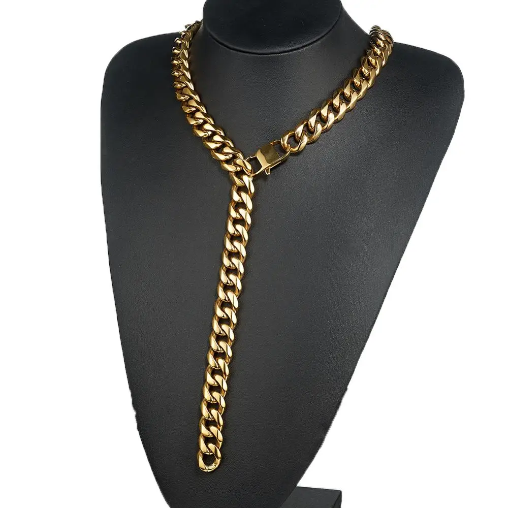 15mm Curb Cuban Link Chain Xxxtentacion 