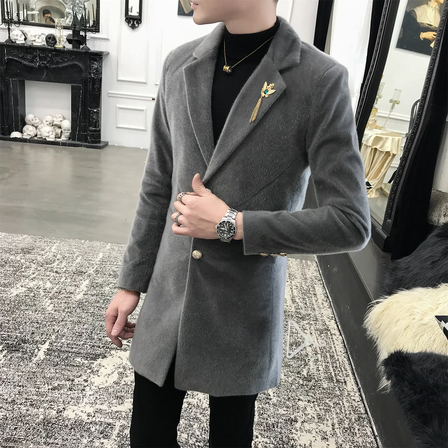 קנו ז'קטים | Luxury Mens Long Coats 