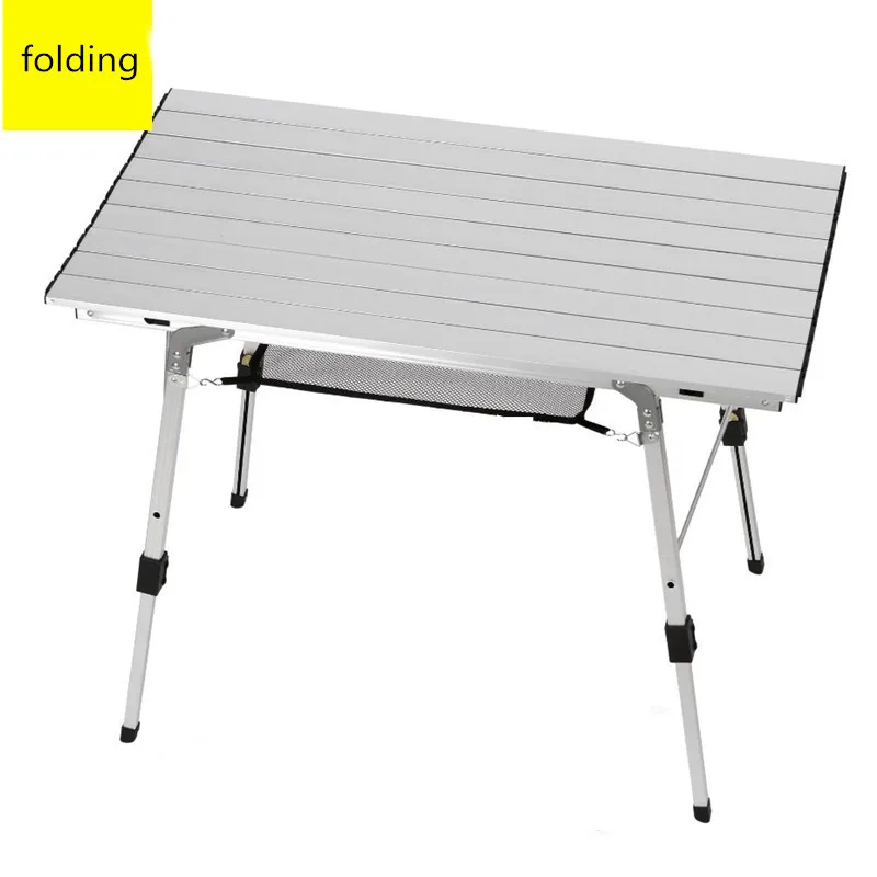 foldable aluminium dining table