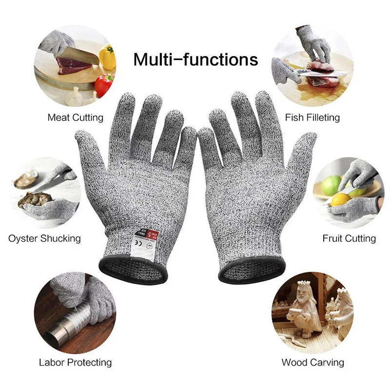 stainless steel cutting glove