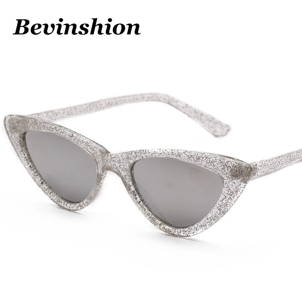 clear glitter sunglasses